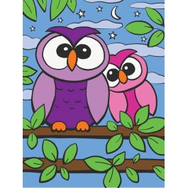 Royal & Langnickel My First Painting by Numbers Owls