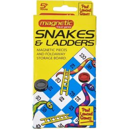 University Games Magnetic Snakes & Ladders Travel Game