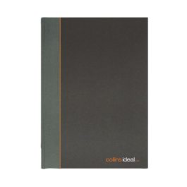 Collins Ideal A4 Feint Casebound 192 Pages Black