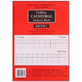 Collins 69 Series Cathedral Analysis 3 Debit / 9 Credit Columns