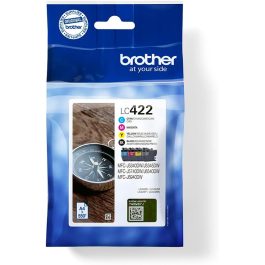 Brother LC422 Value Pack 4 Cartridges Black/Cyan/Magenta/Yellow