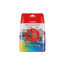 Canon CLI-526 Multipack BK/C/M/Y 4 x 9ml with Pack of Photo Paper