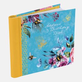 The Gifted stationery Co Address & Birthday Book Queen Bee