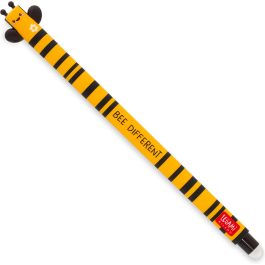 Legami Erasable Gel Pen Bee Black Ink