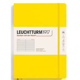 thumbnail image 2 of LEUCHTTURM1917 Softcover Notebook - B5 Ruled Journal With Numbered Pages (Navy Blue) 2 of 14