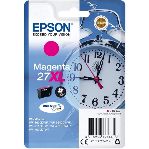 Epson Alarm Clock 27XL Magenta 10.4 ml Cartridge