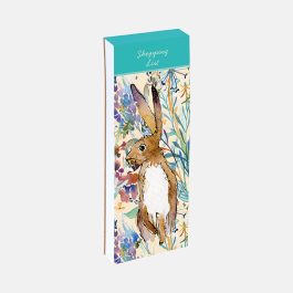 The Gifted stationery Co Shopping List Kissing Hares A