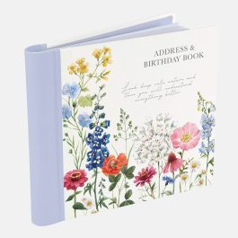 The Gifted stationery Co Address & Birthday Book Wild Harmony