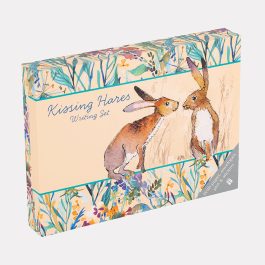 The Gifted stationery Co Writing Set Kissing Hares
