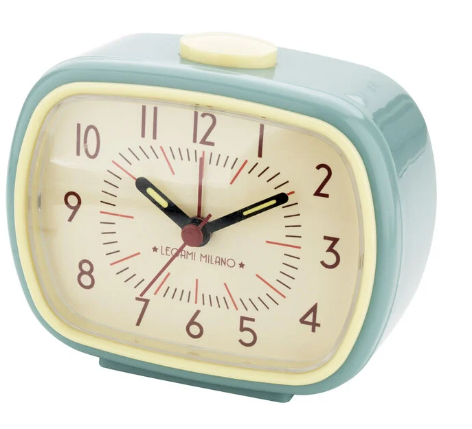 Legami Retro Alarm Clock Light Blue - Image 2