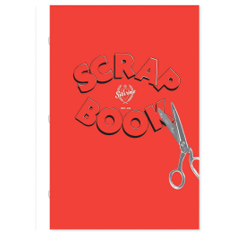 Silvine Red Scrap Book – 438