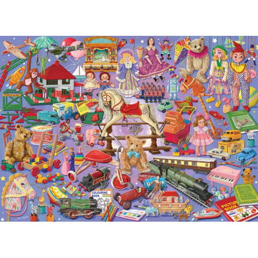 Gibsons Jigsaw Playtime Favourites 1000 Piece Puzzle • Colemans