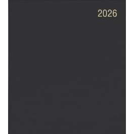 Desk Diary Quarto Week to View Appointments 2026 Black