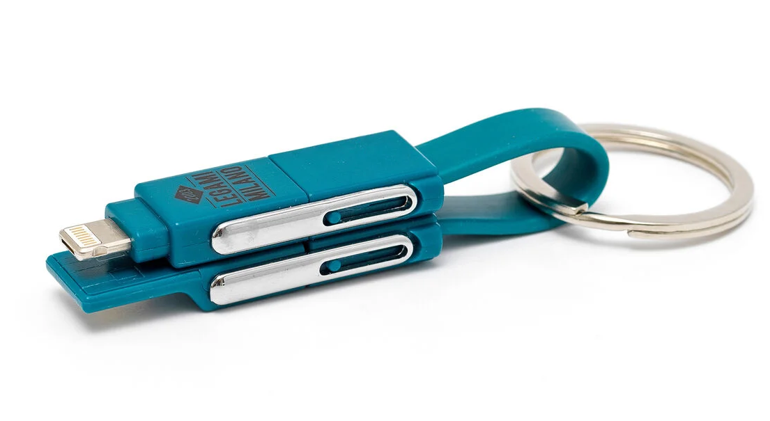 Legami 6 in 1 Keychain Charging Cable - Image 2