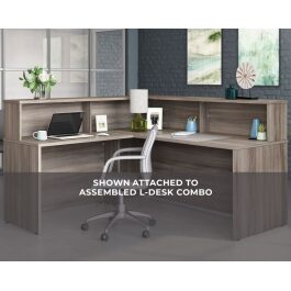 Teknik Affiliate 1800 Low Reception Hutch Hudson Elm (Fits 5427422 & 5427427)