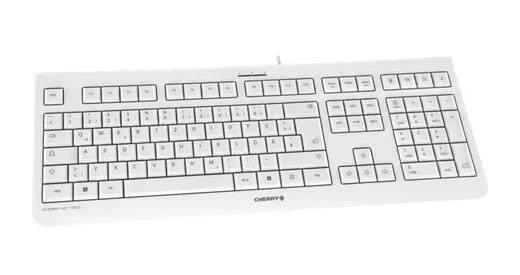 Cherry KC 1000 Corded Keyboard Pale Grey - Image 2