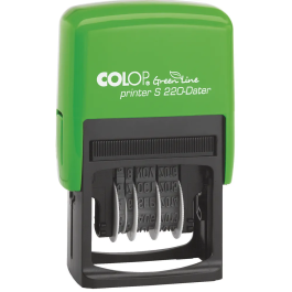 Colop Green Line S220 Self-inking Date Stamp