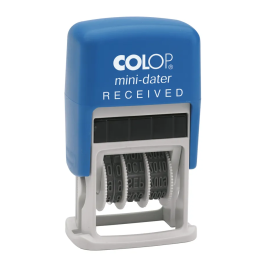 Colop S160/L1 Self Inking Mini Text and Date Stamp RECEIVED