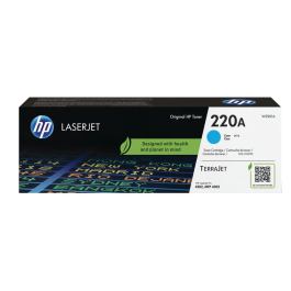 HP 220A Original LaserJet Toner Cartridge Cyan W2201A
