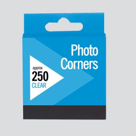 County Photo Corners Clear Pk 250 C338