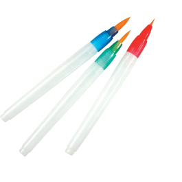 Royal & Langnickel Aqua-Flo Nylon Hair Paint Brush Set Pk 3