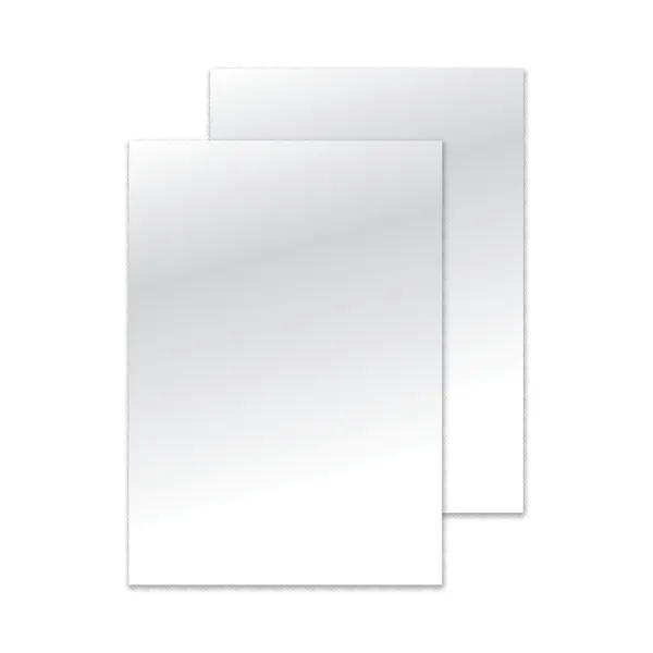 Q-Connect Clear A4 PVC Binding Covers 250 Micron Pk 100 - Image 2