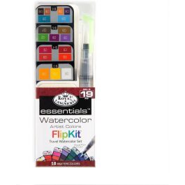 Royal & Langnickel Flip Kit Travel Watercolour Set