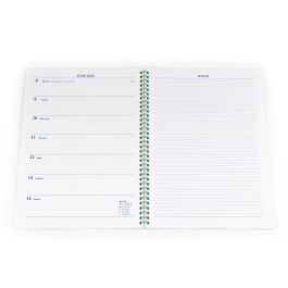 Collins 2026 Colplan A4 Weekly Notebook Diary Green