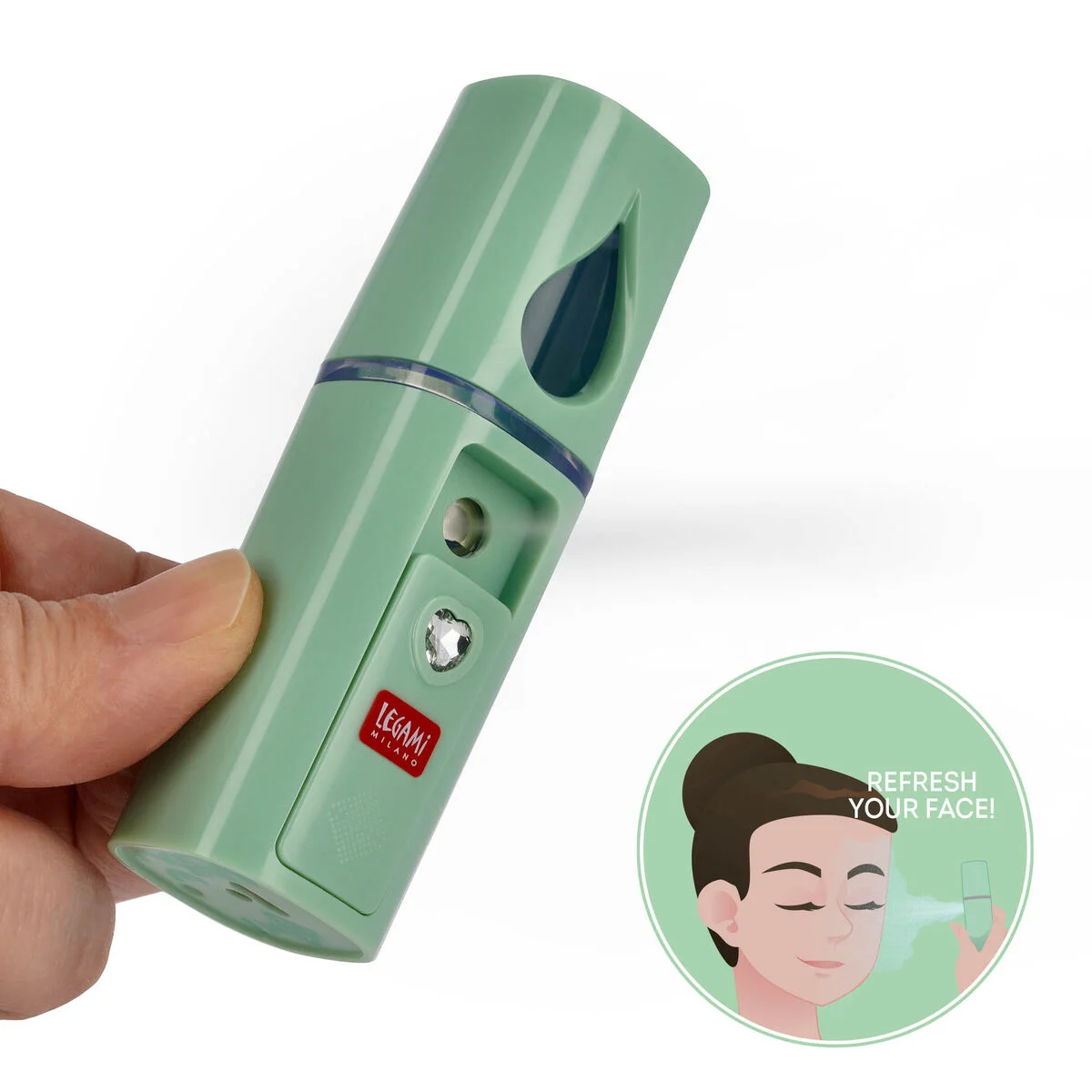 Legami SOS Miss Sprayer Mini Facial Mist Sprayer - Image 3