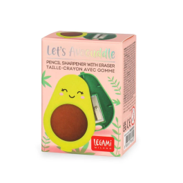 Legami Pencil Sharpener With Eraser – Let?s Avocuddle