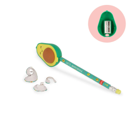 Legami Pencil Sharpener With Eraser – Let?s Avocuddle