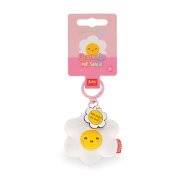 Legami Plush Super Soft Tiny Key Ring Daisy