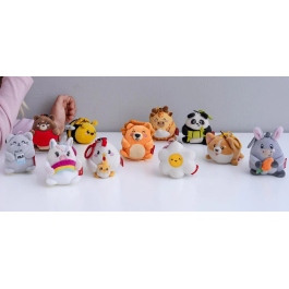 Legami Plush Super Soft Tiny Key Ring