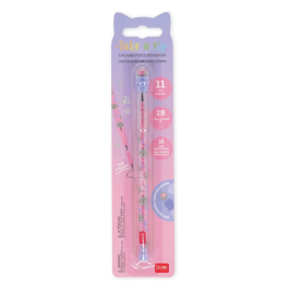 Legami Stackable Pencil with Eraser Kitty