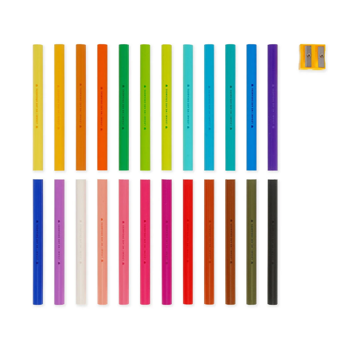 Legami Set of 24 Colouring Pencils with Sharpener Teddy Friends - Image 3
