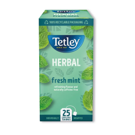 Tetley Mint Infusion Tea Bags Pk 25