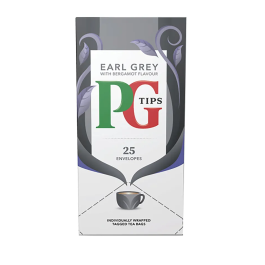 PG Tips Earl Grey Tea Bags Enveloped Pk 25