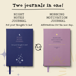 If Journals for Life – Night Notes / Morning Motivation Journal