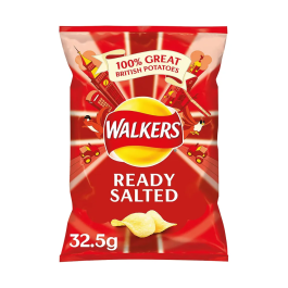 Walkers Ready Salted Crisps Pk 32
