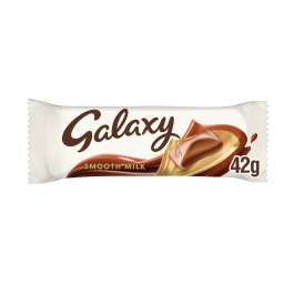 Mars Galaxy Smooth Milk Chocolate Snack Bar 42g Pk 24