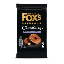 Fox’s Chocolatey Rounds Biscuits Twin Pack Box 48