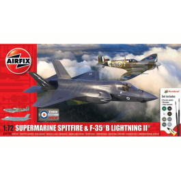 Airfix Supermarine Spitfire & F-35B Lightning II ‘Then and Now’
