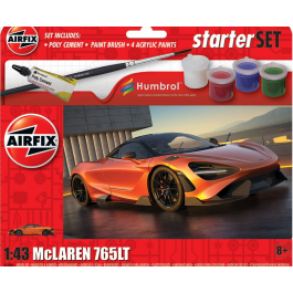 Airfix McLaren 765LT Starter Set
