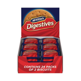 McVities Digestive Biscuit Two Pack Portions Pk 24