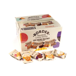 Border Biscuits Luxury Mini Twin Pack Assorted Pk 100