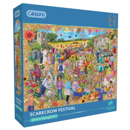 Gibsons Jigsaw Scarecrow Festival 1000 Piece Puzzle