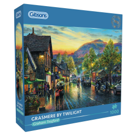 Gibsons Jigsaw Grasmere by Twilight 1000 Piece Puzzle