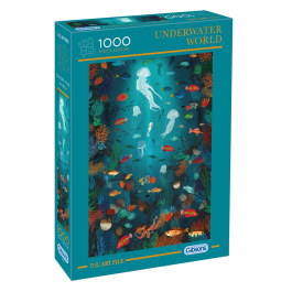 Gibsons Jigsaw The Art File Underwater World 1000 Piece Puzzle