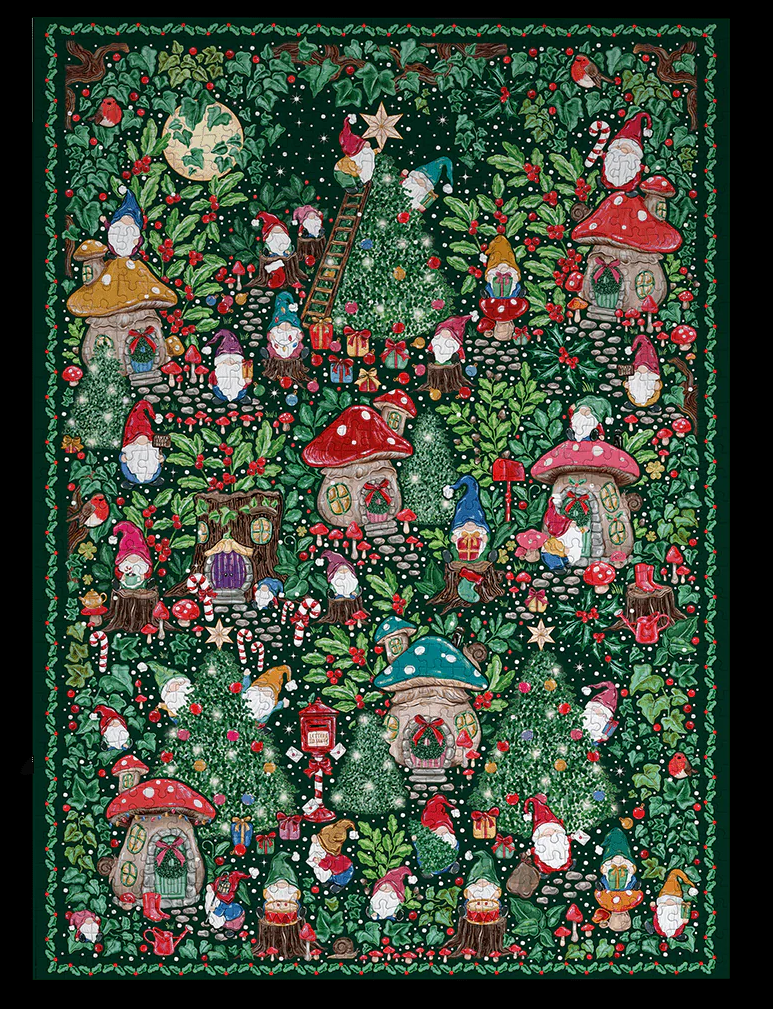 Gibsons Jigsaw The Art File Christmas Village 1000 Piece Puzzle - Image 2