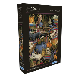 Gibsons Jigsaw The Art File Witchcraft 1000 Piece Puzzle